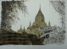 Unter den Bäumen von Bagan